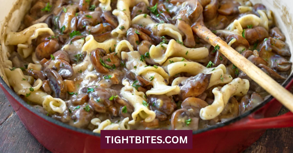 Mushroom Stroganoff