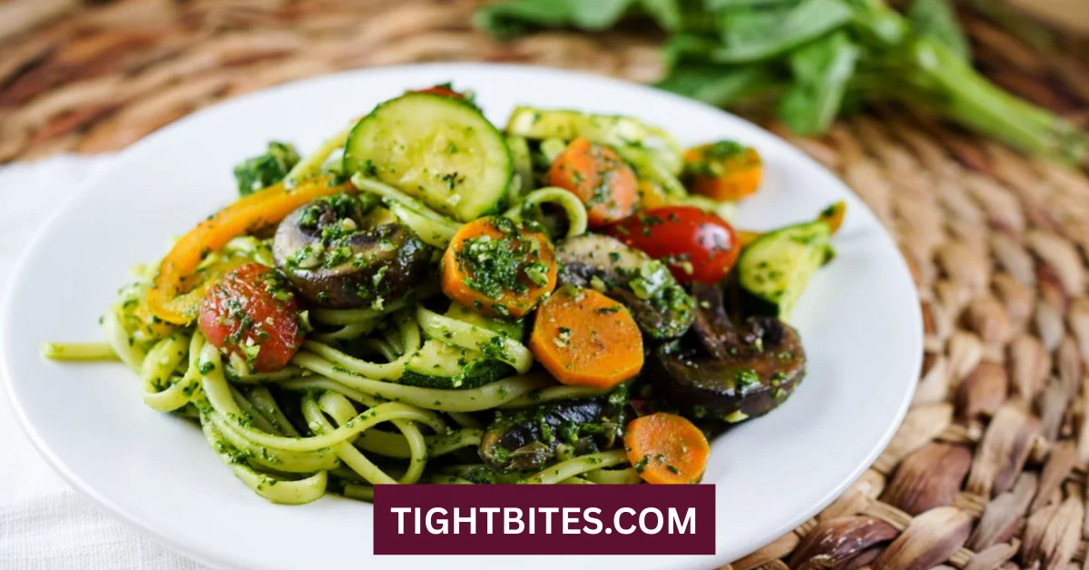 Pesto Pasta with Spinach